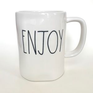 Rae Dunn Enjoy Ceramic Coffee Mug